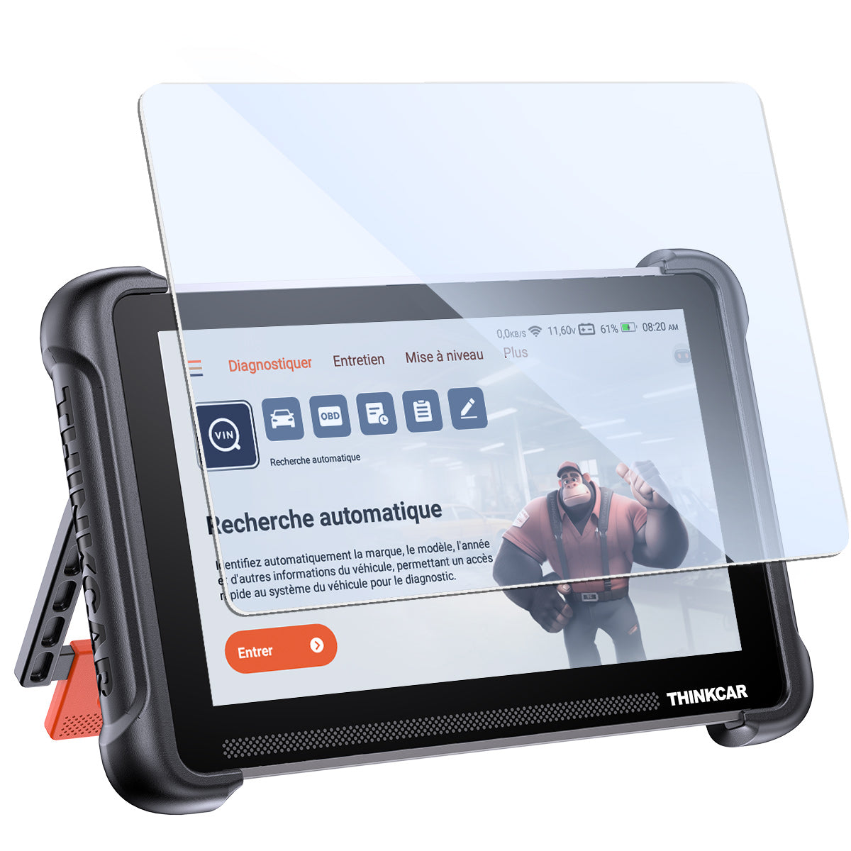 PROTECTION D'ÉCRAN EN VERRE TREMPÉ POUR THINKSCAN 689/689BT