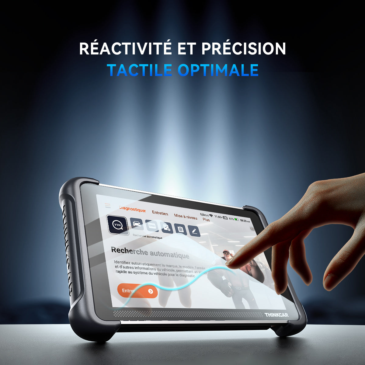 PROTECTION D'ÉCRAN EN VERRE TREMPÉ POUR THINKSCAN 689/689BT