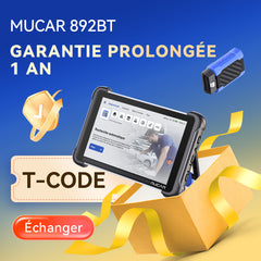MUCAR 892BT Garantie prolongée 1 an