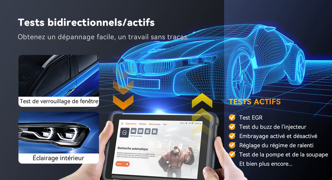 THINKSCAN 689BT : Scanner Bidirectionnel avec Mises à Jour Gratuites ...