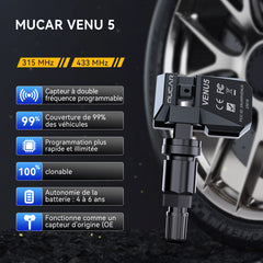 MUCAR VENU 5 CAPTEUR DE PRESSION DES PNEUS